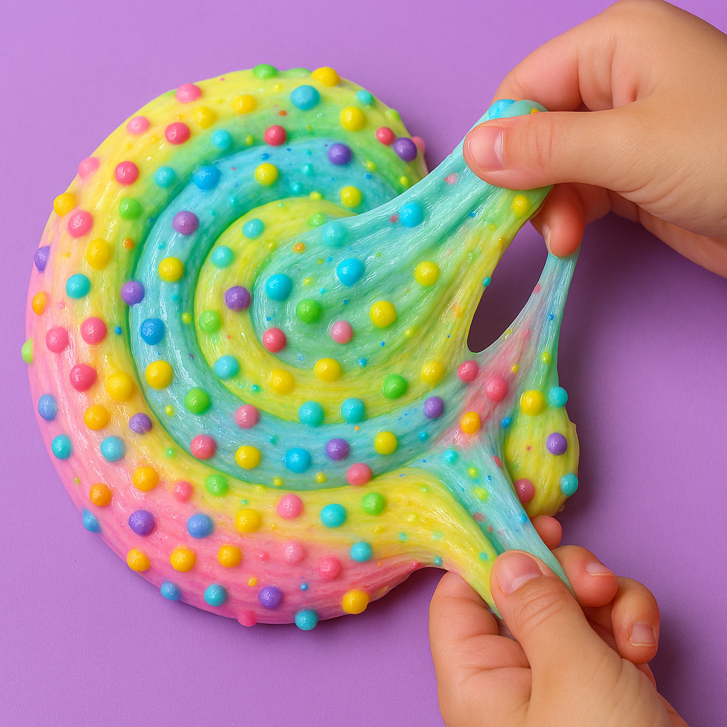 Colorful slime