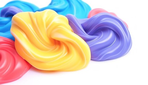 Colorful slime